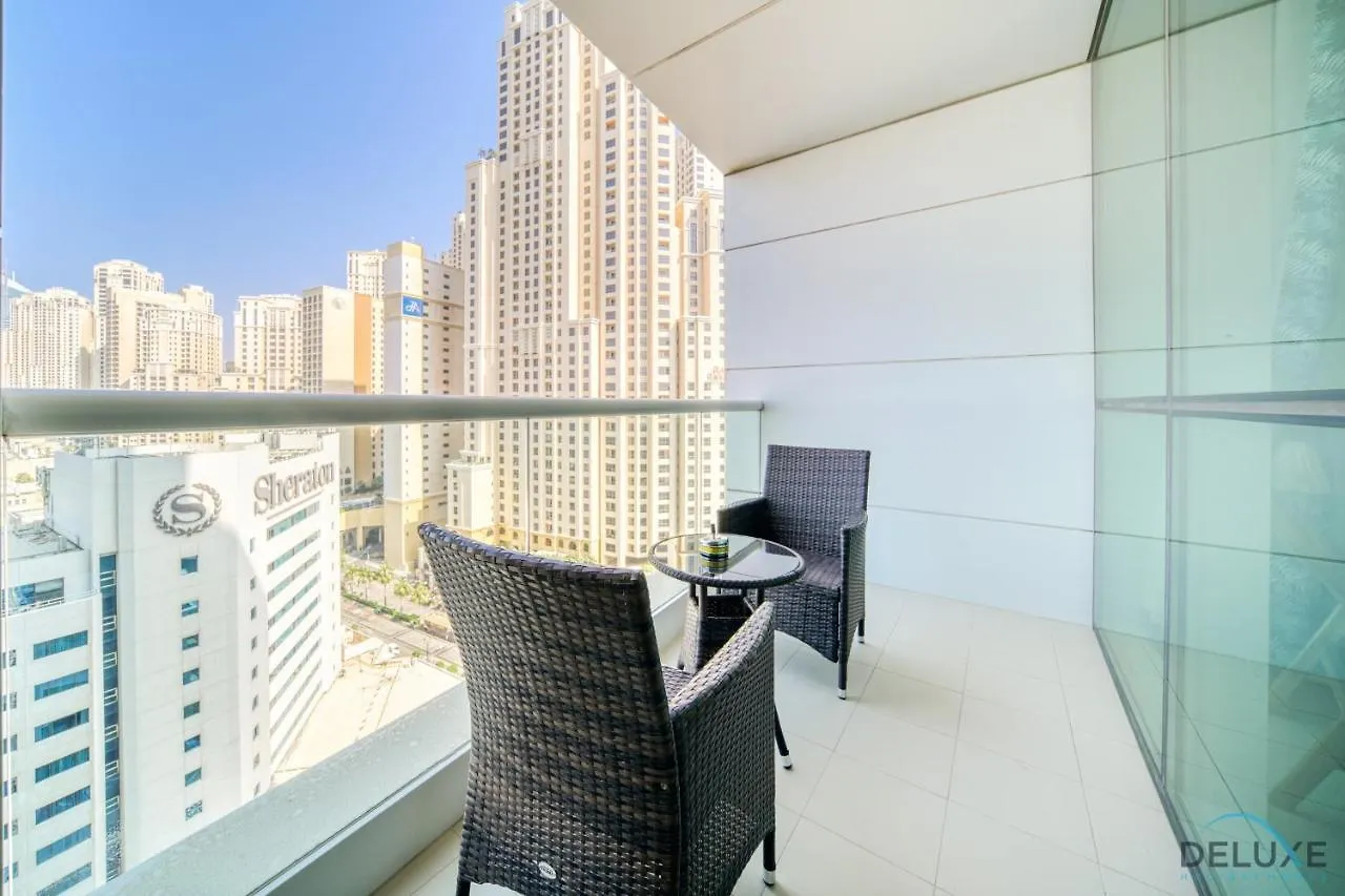 公寓 Chic 1Br At Al Bateen Jbr By Deluxe Holiday Homes 迪拜